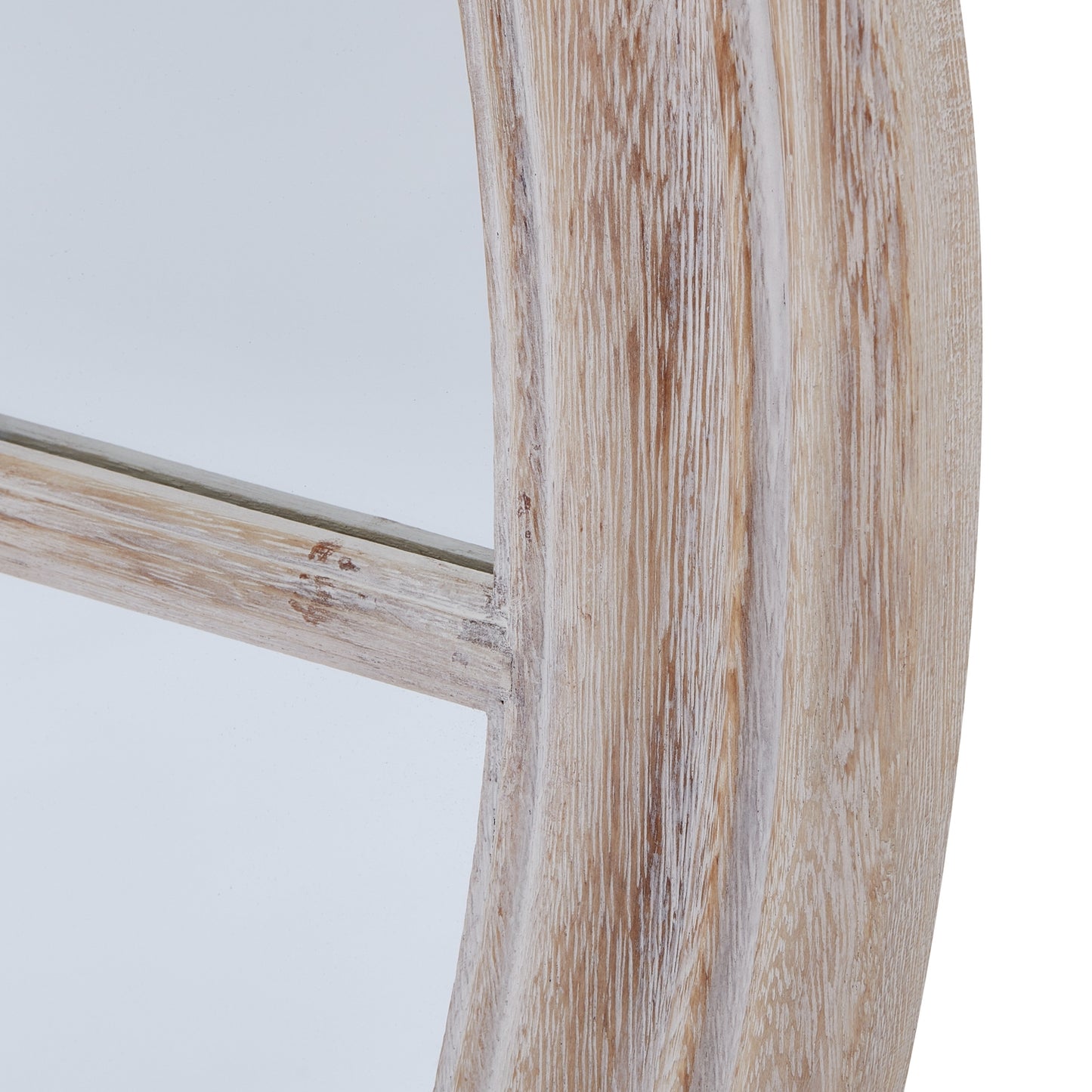 Aurelia Round Paneled Mirror