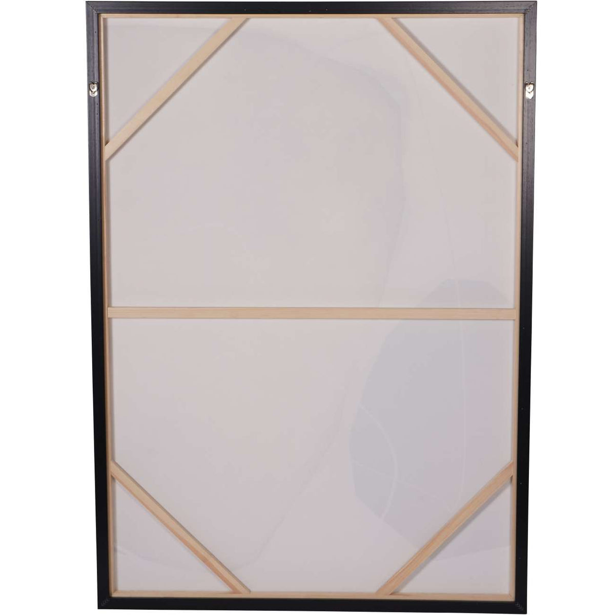 Meridian Abstract Framed Canvas — 80x120cm