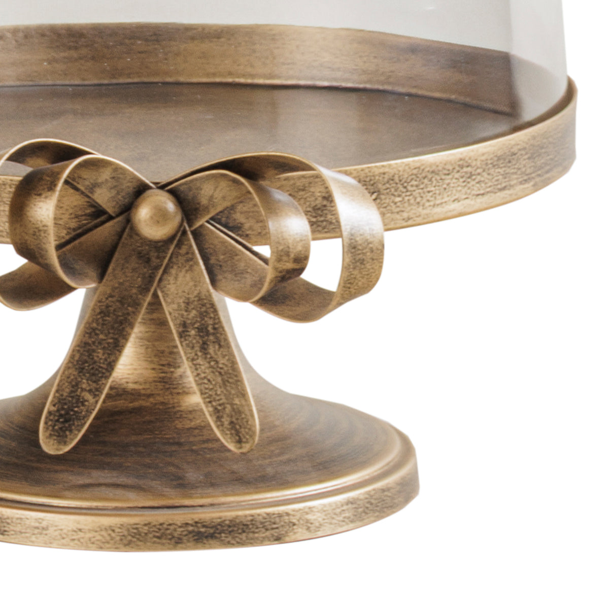 Halcyon Cloche on Brass Stand