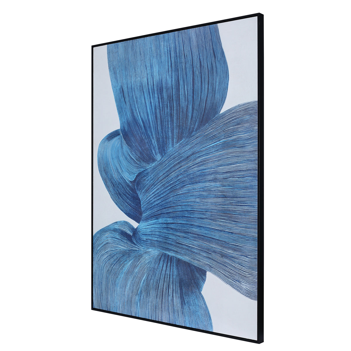 Indira Flow Framed Canvas — Form, 100x140cm