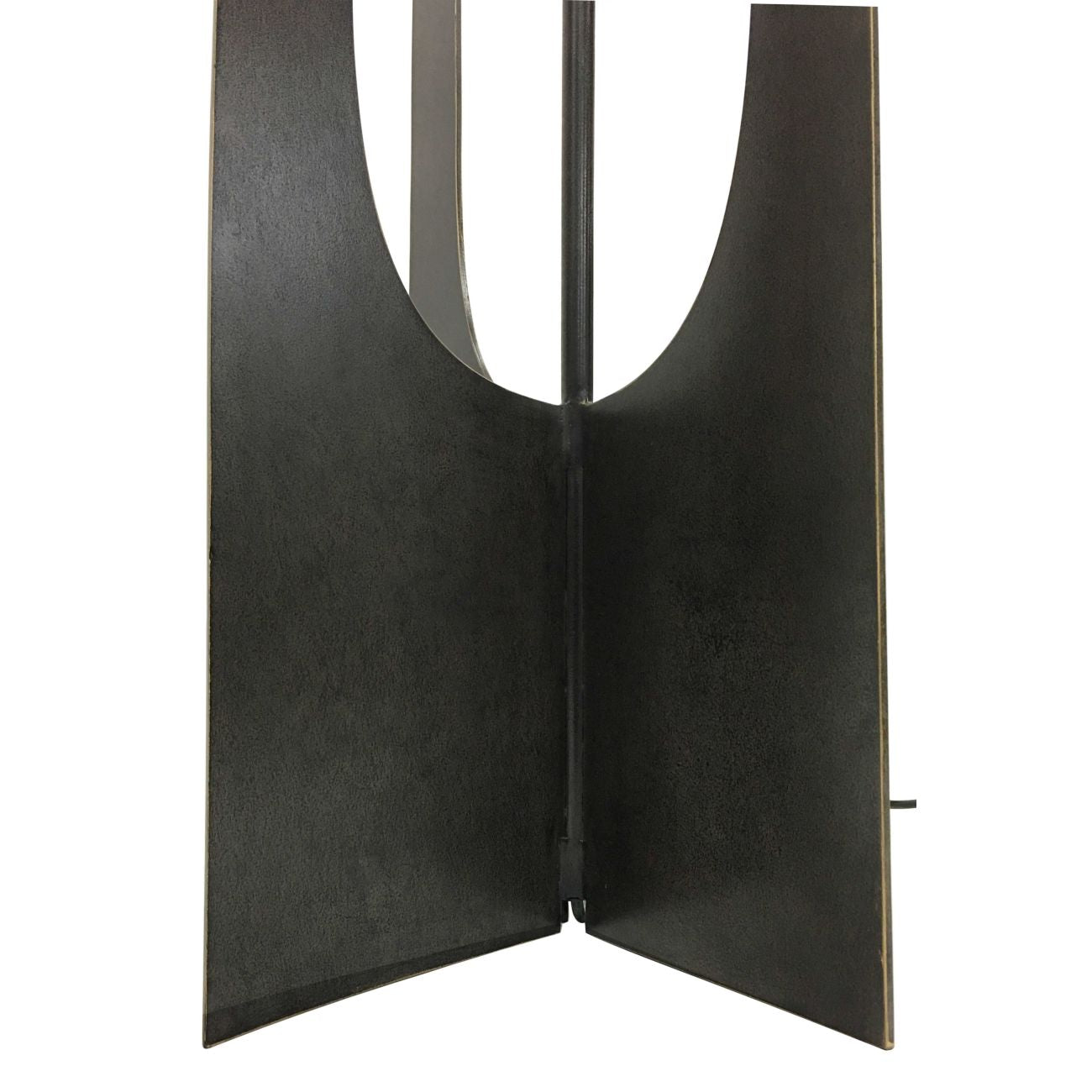 Astoria Hammered Bronze Floor Lamp with Linen Shade