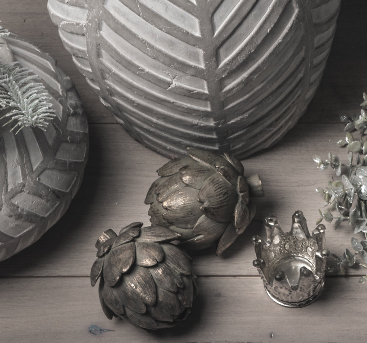 Aurelia Bronze Artichoke Sculpture