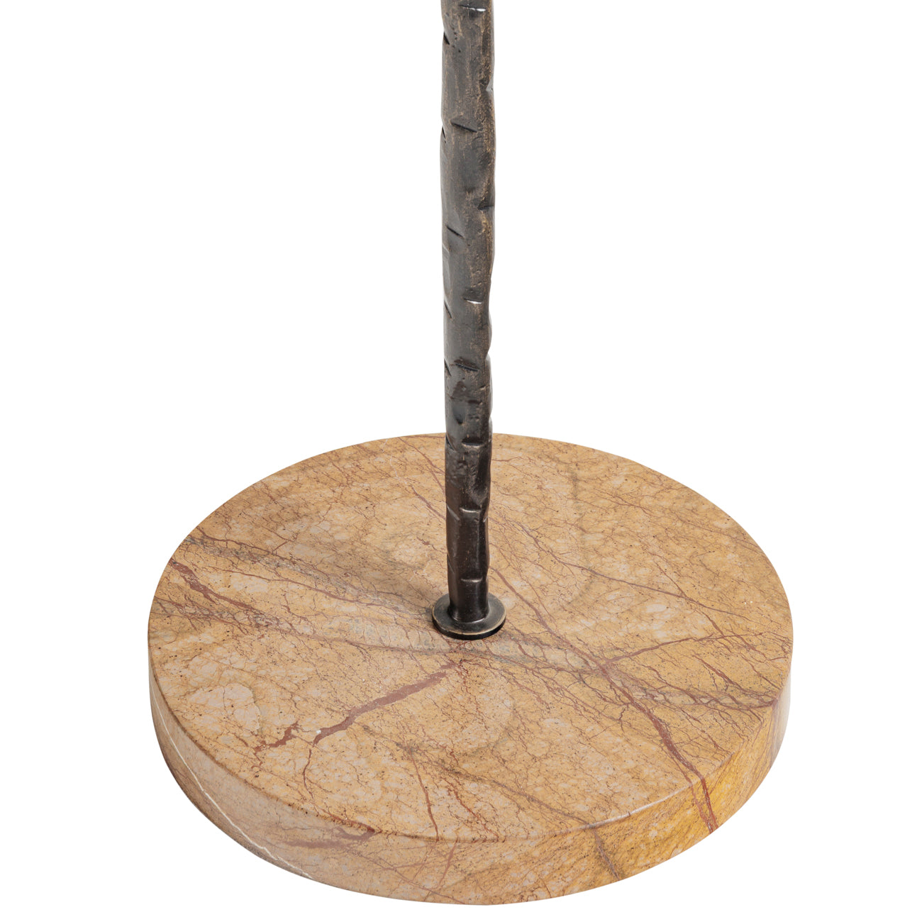 Caldera Marble & Linen Floor Lamp