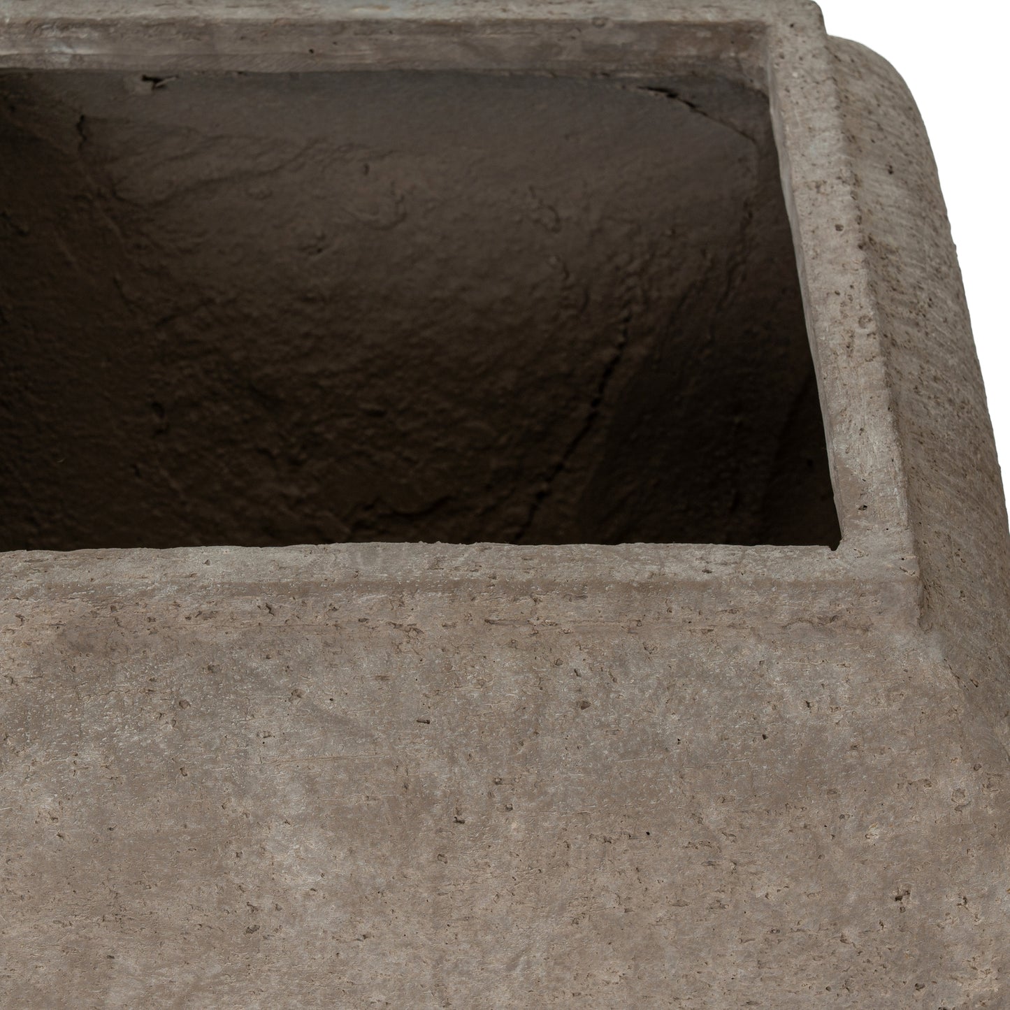 Montera Concrete Planter Duo – Warm Umber