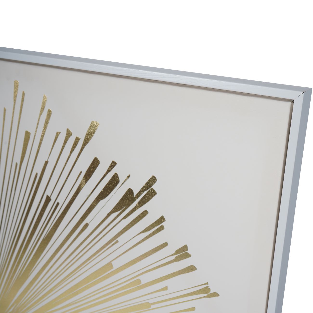 Solaris Goldburst Framed Canvas