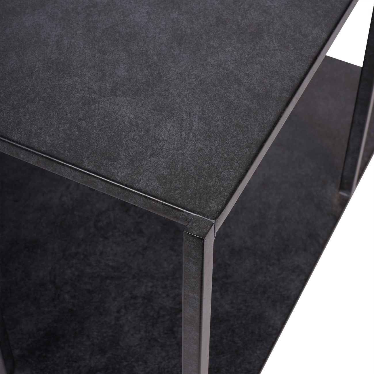Vela Coffee Table – Mottled Black