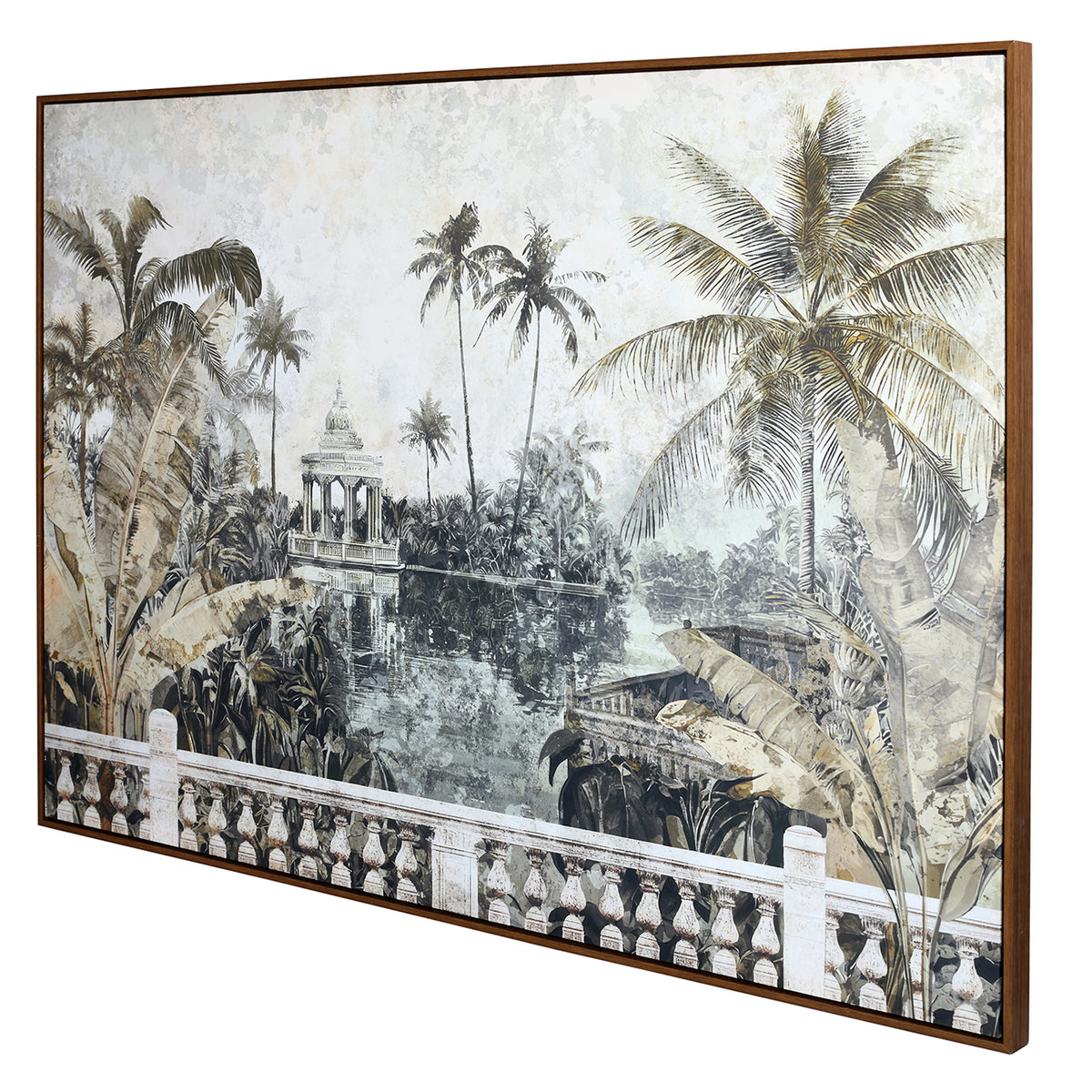 Tidal Framed Landscape Canvas — 100x140cm