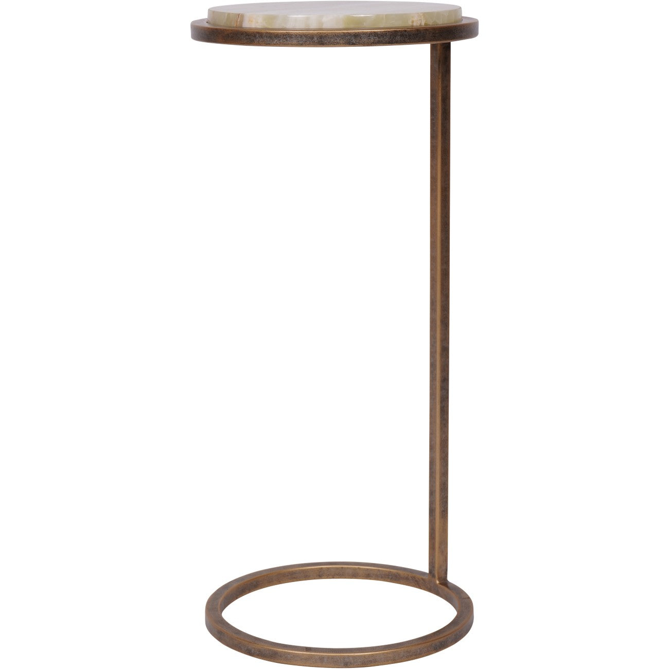Perrin Accent Table — Green Onyx