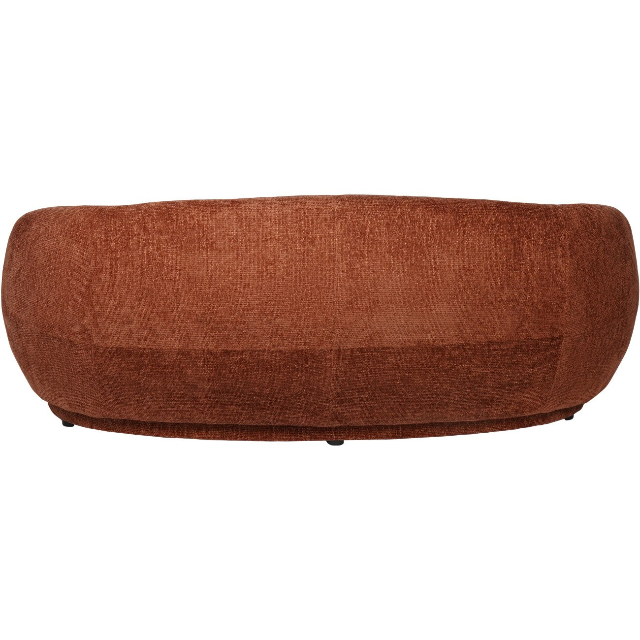 Marchand Curved Sofa — Terracotta