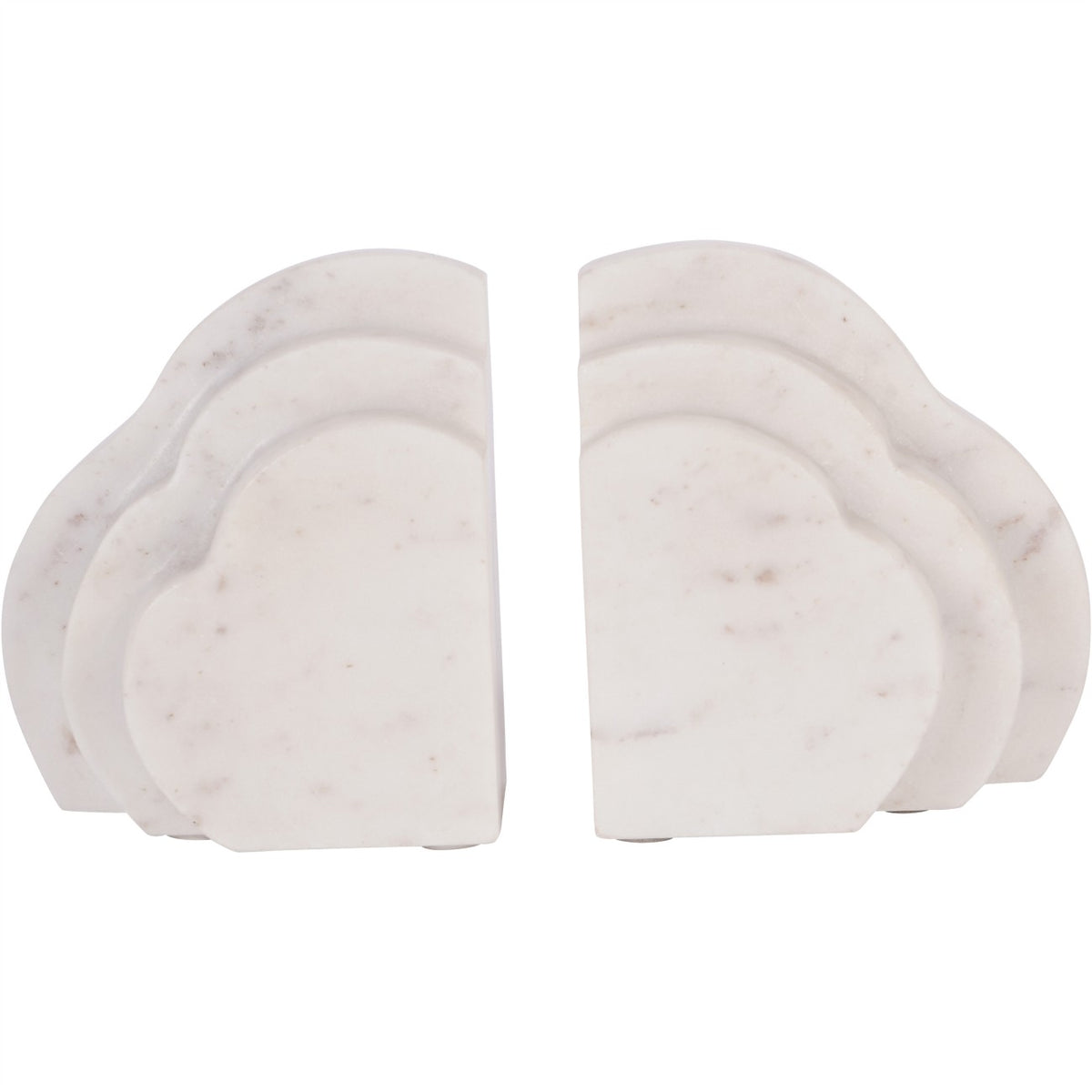 Calder Marble Cloud Bookends