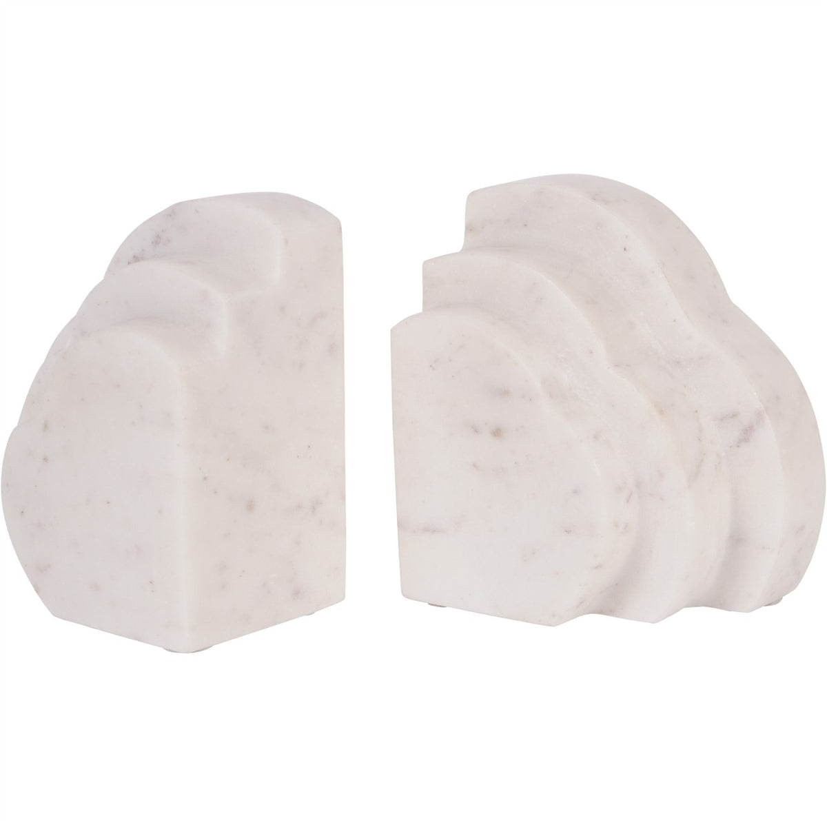 Calder Marble Cloud Bookends