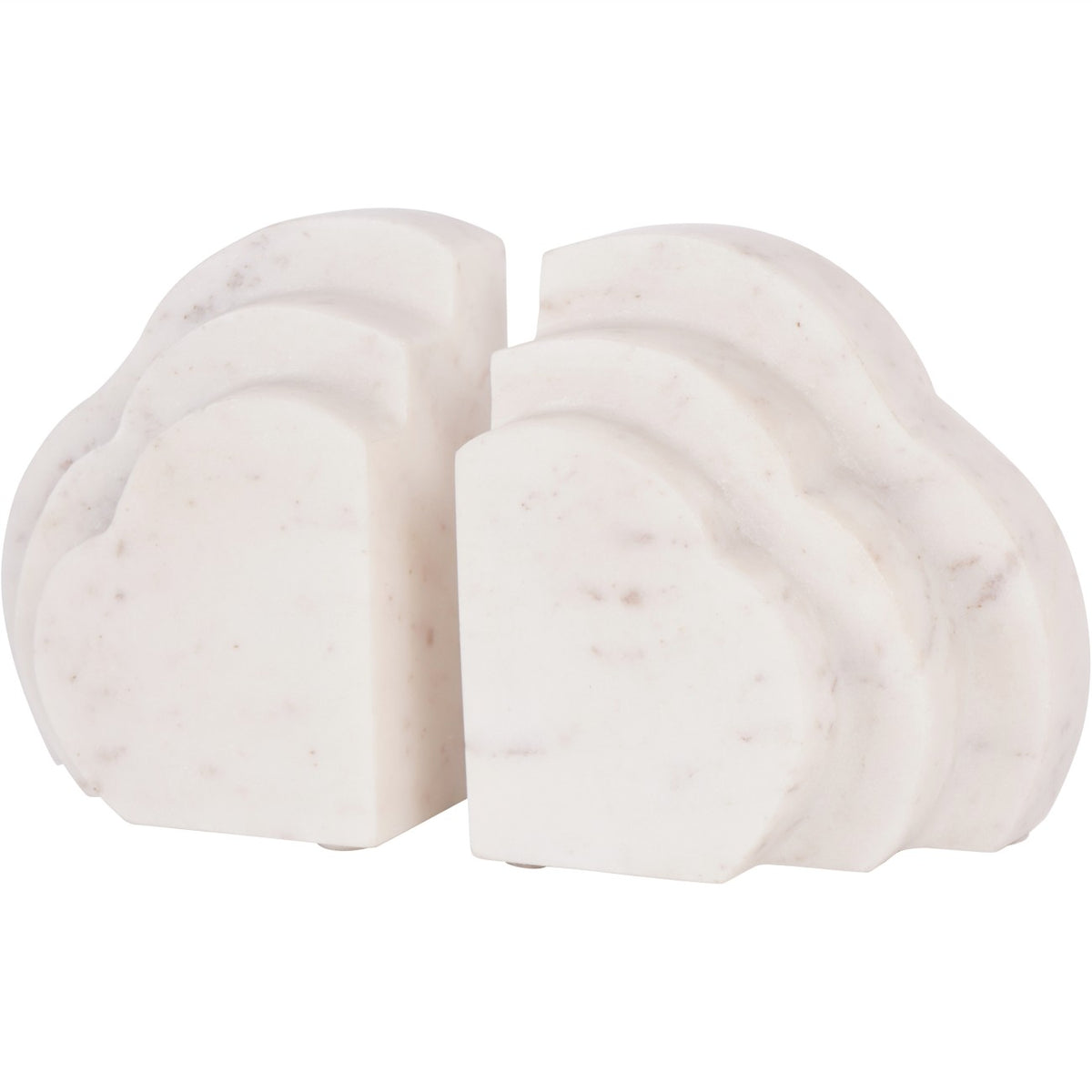 Calder Marble Cloud Bookends