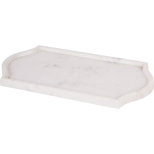 Calder White Marble Tray