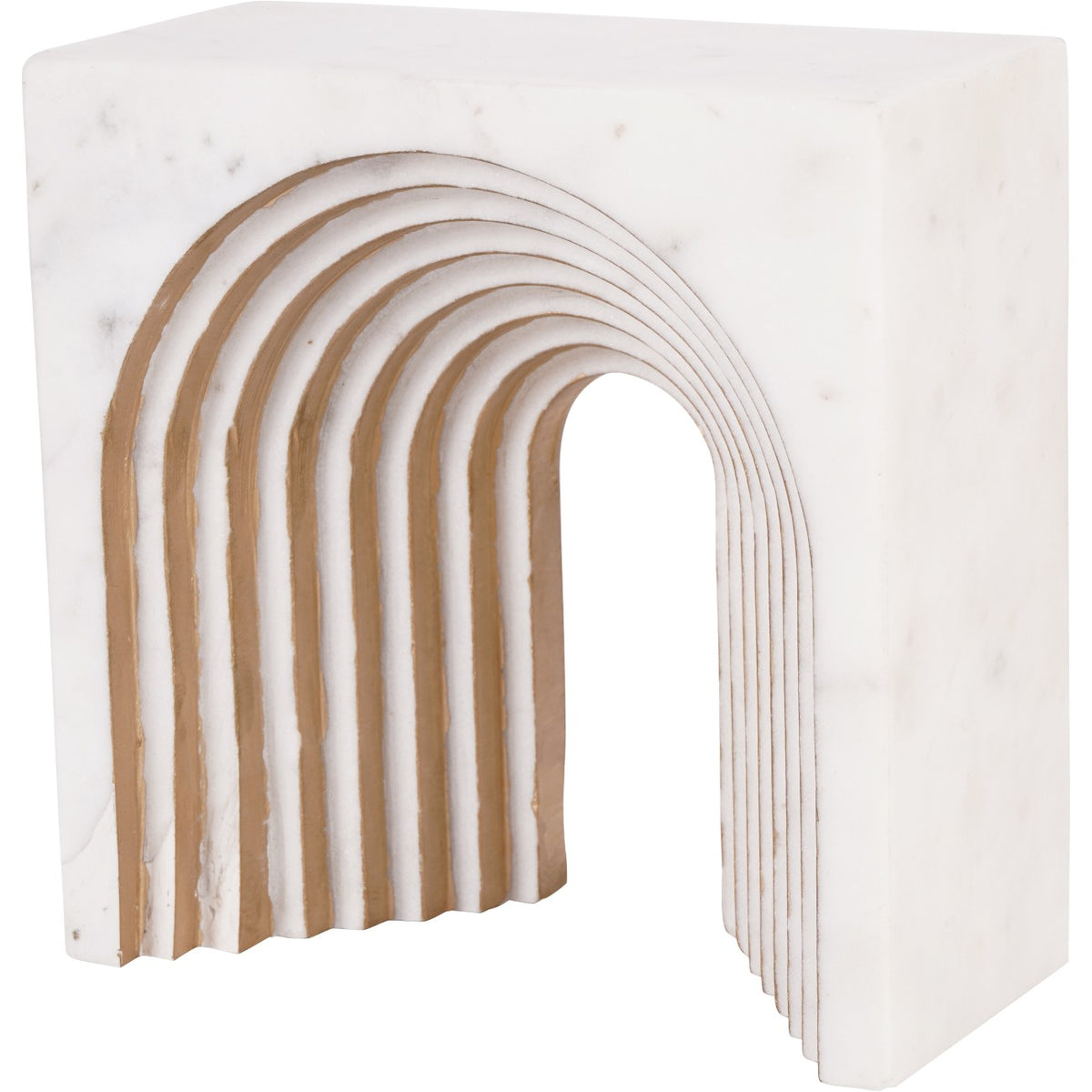 Calder White Marble Sculpture