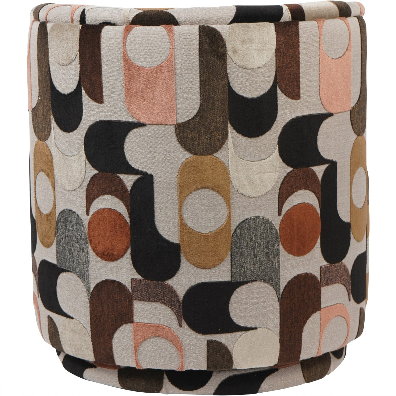 Thistle Belgian Velvet Swivel Chair