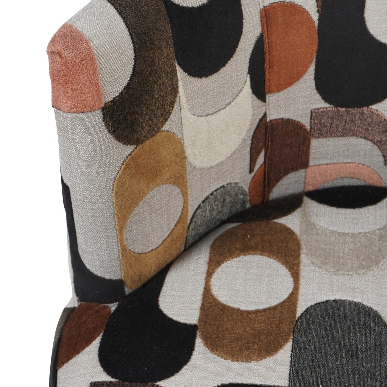 Thistle Belgian Velvet Swivel Chair