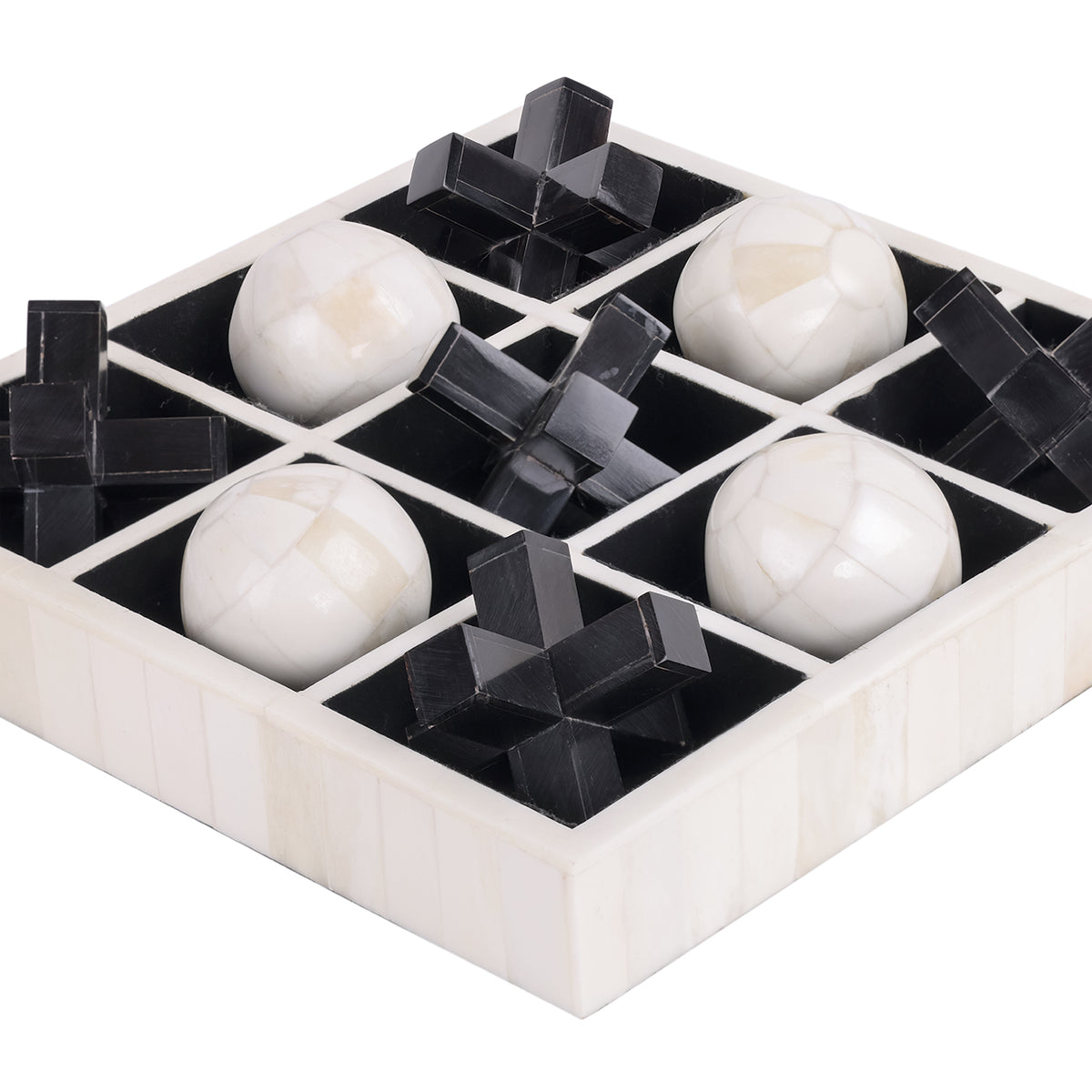 Farleigh Bone & Horn Inlay Noughts and Crosses