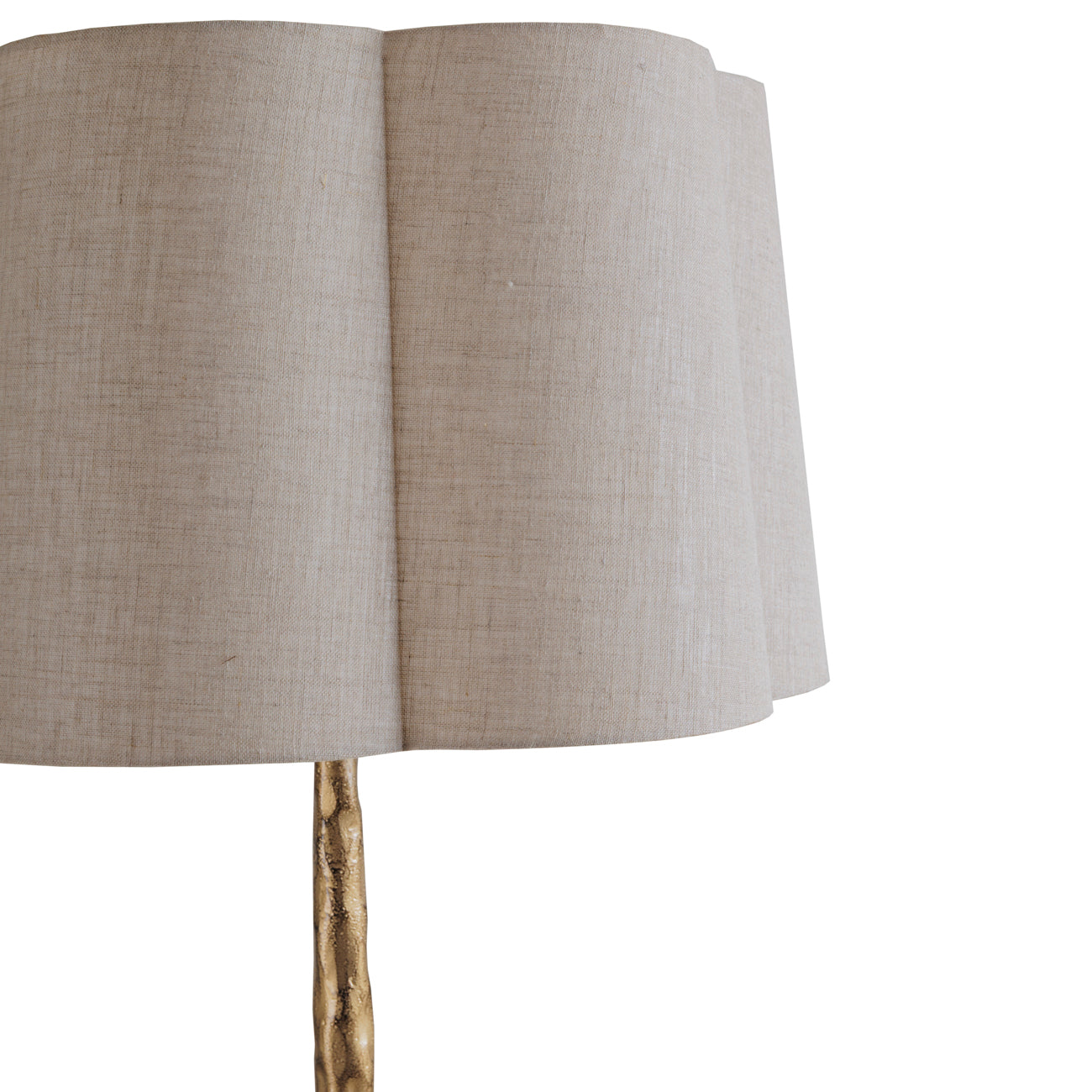 Ondrej Floor Lamp with Linen Shade