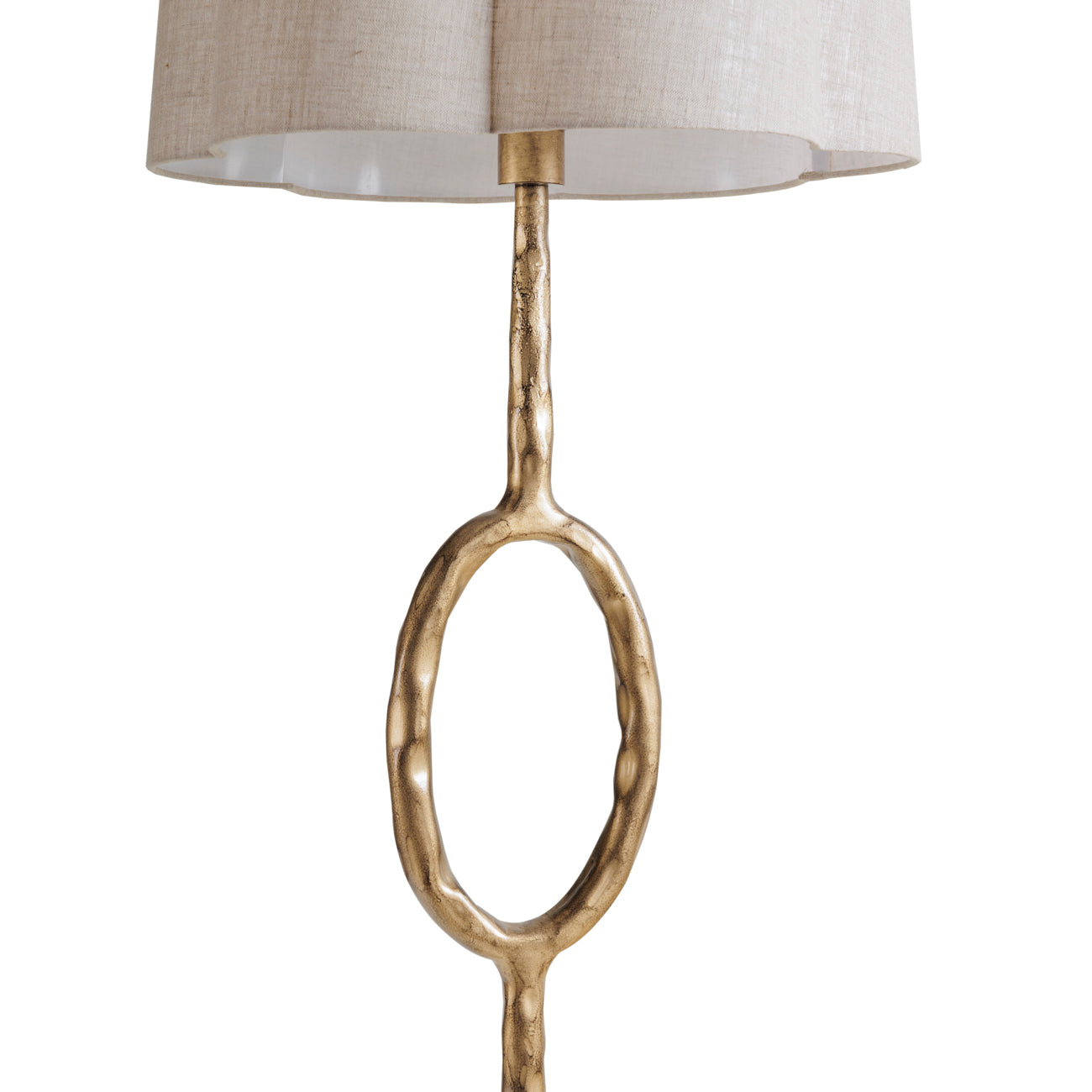 Ondrej Floor Lamp with Linen Shade