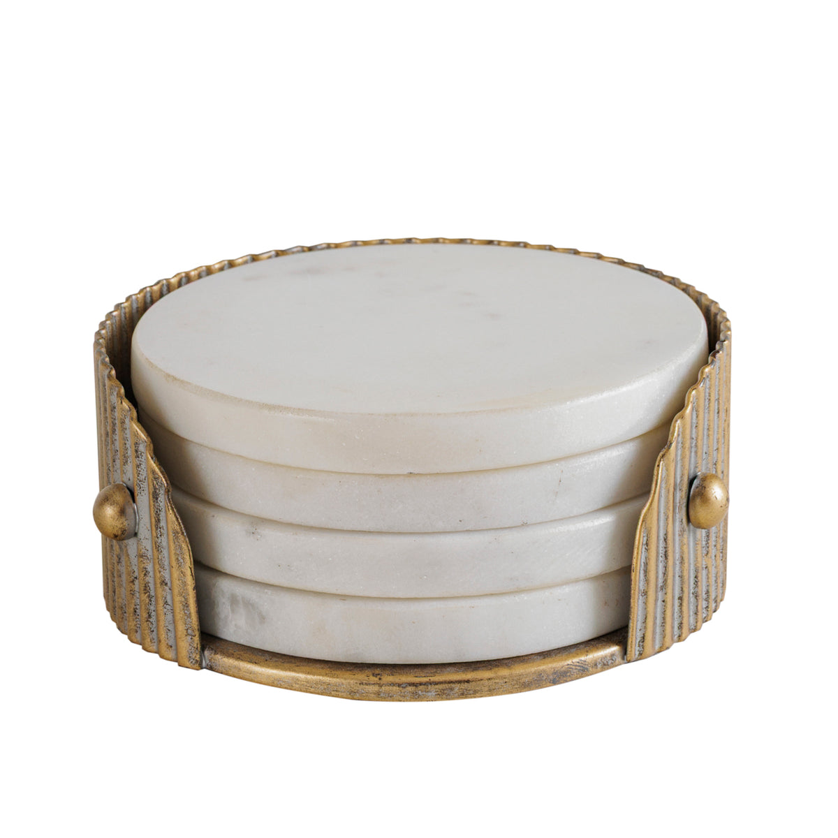 Belrose Marble Coasters, Set of 4