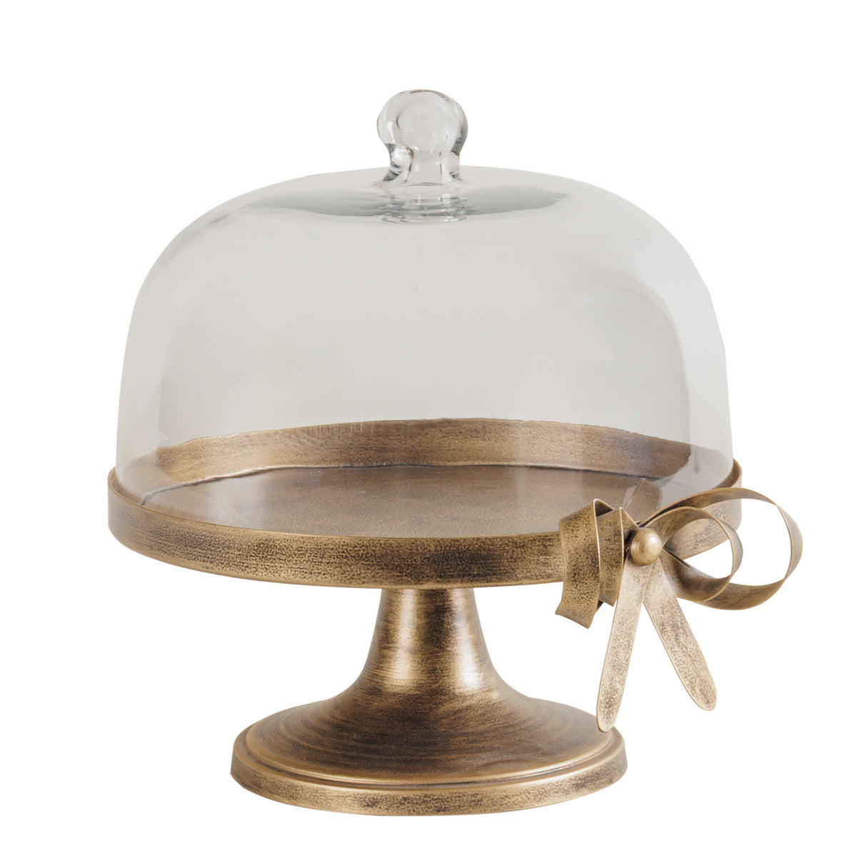 Halcyon Cloche on Brass Stand
