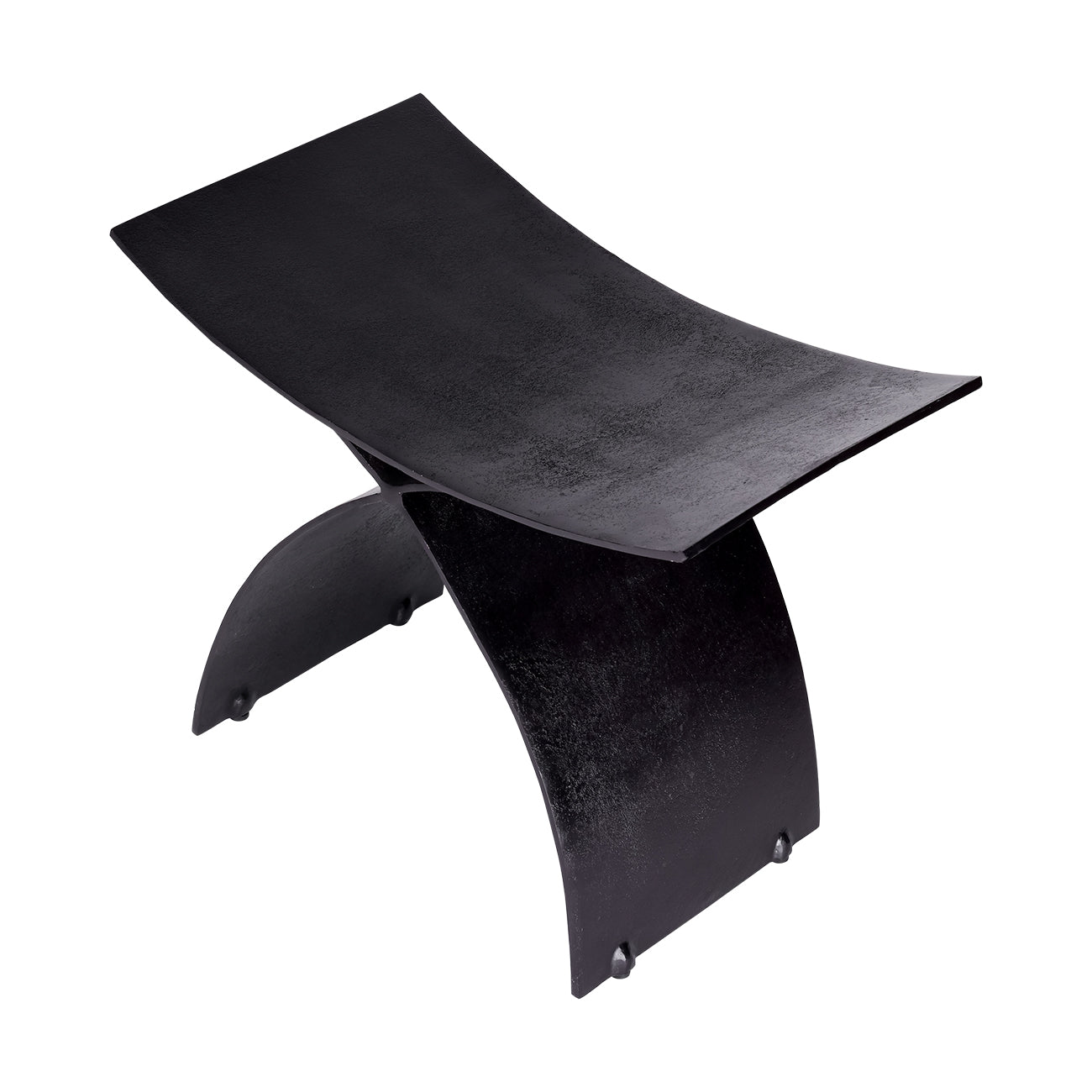 Marchetti Crescent Iron Stool