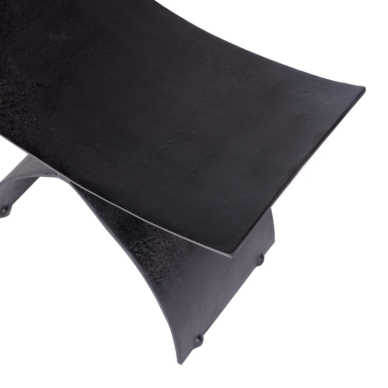 Marchetti Crescent Iron Stool