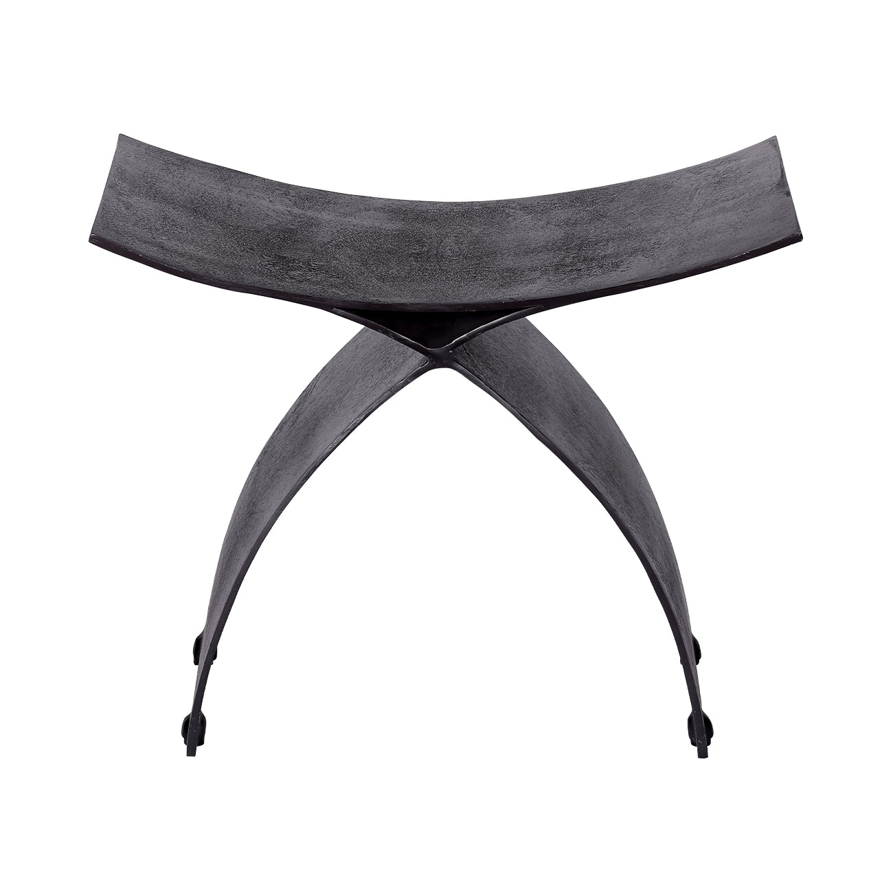 Marchetti Crescent Iron Stool