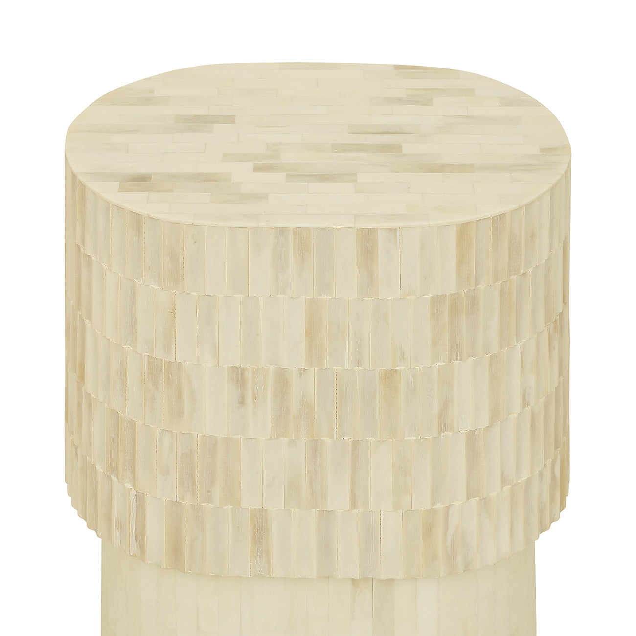 Aldric Bone Inlay Side Table