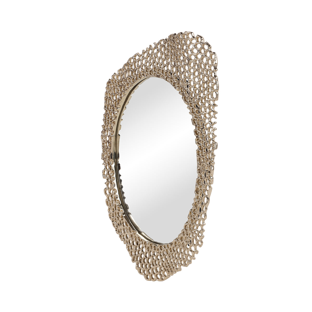 Solenne Cast Mirror — Medium