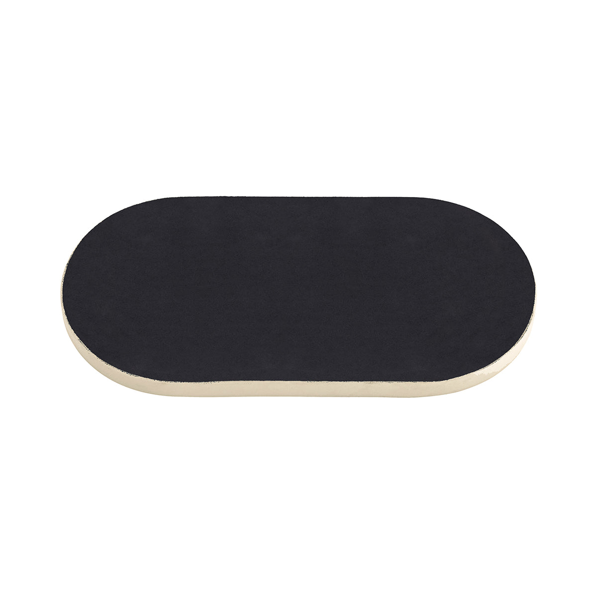 Corentin Enamel Beige Tray — Large