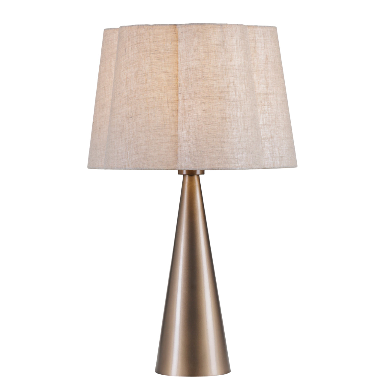 Halewood Smoked Gold Table Lamp — 60cm