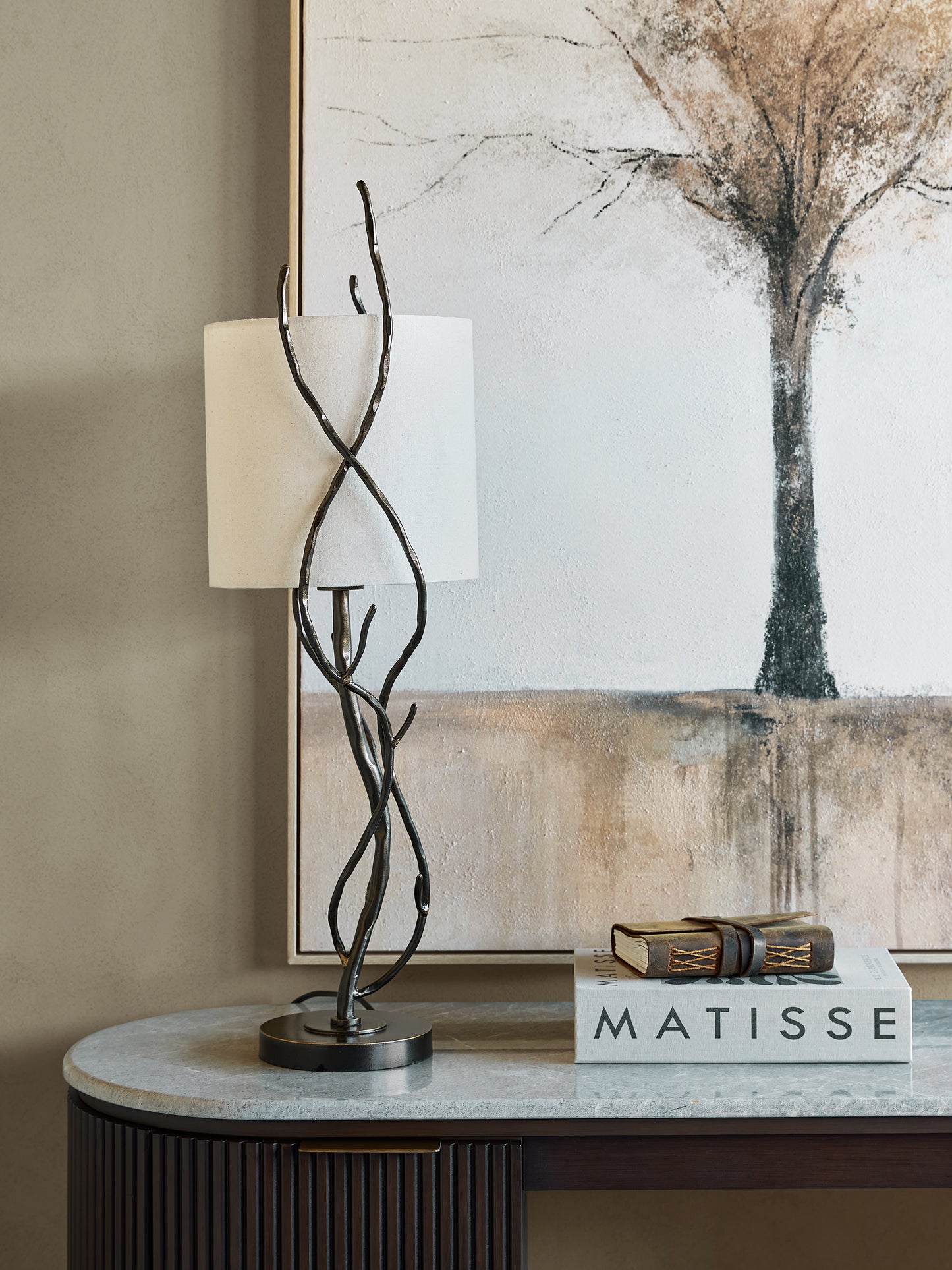 Solvei Iron Table Lamp — 70cm