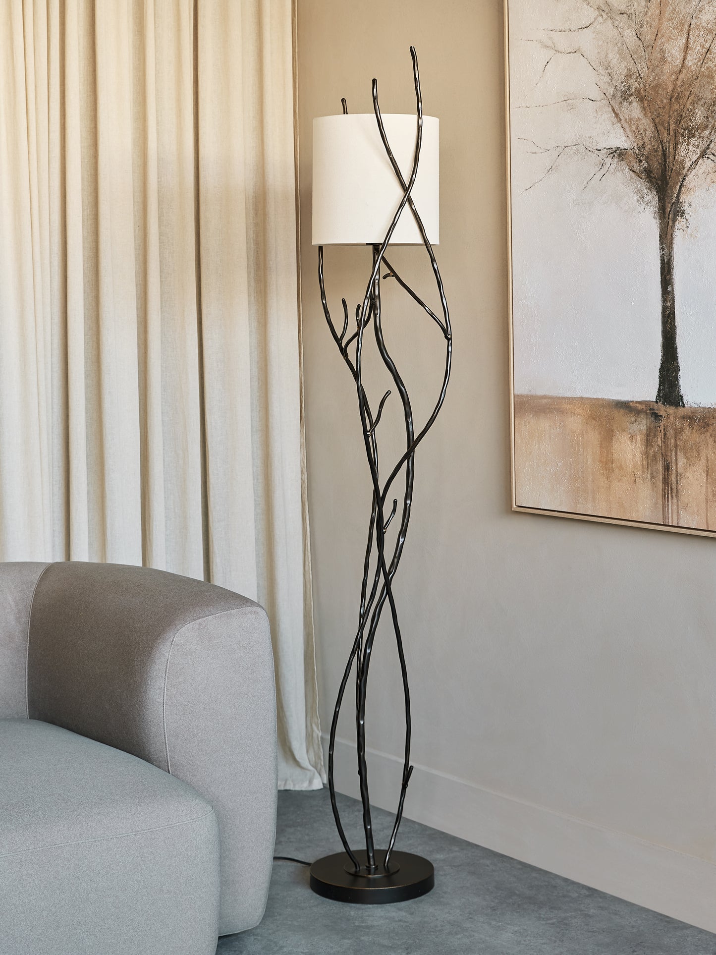 Solvei Iron Floor Lamp — 150cm