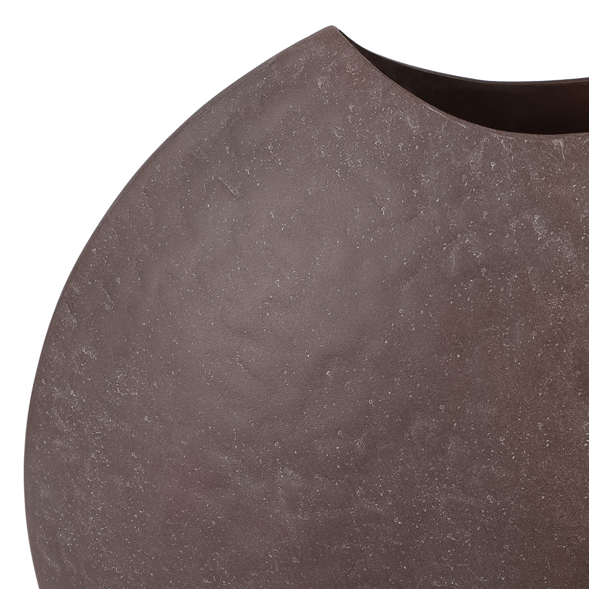 Ondine Stonewash Moon Vase