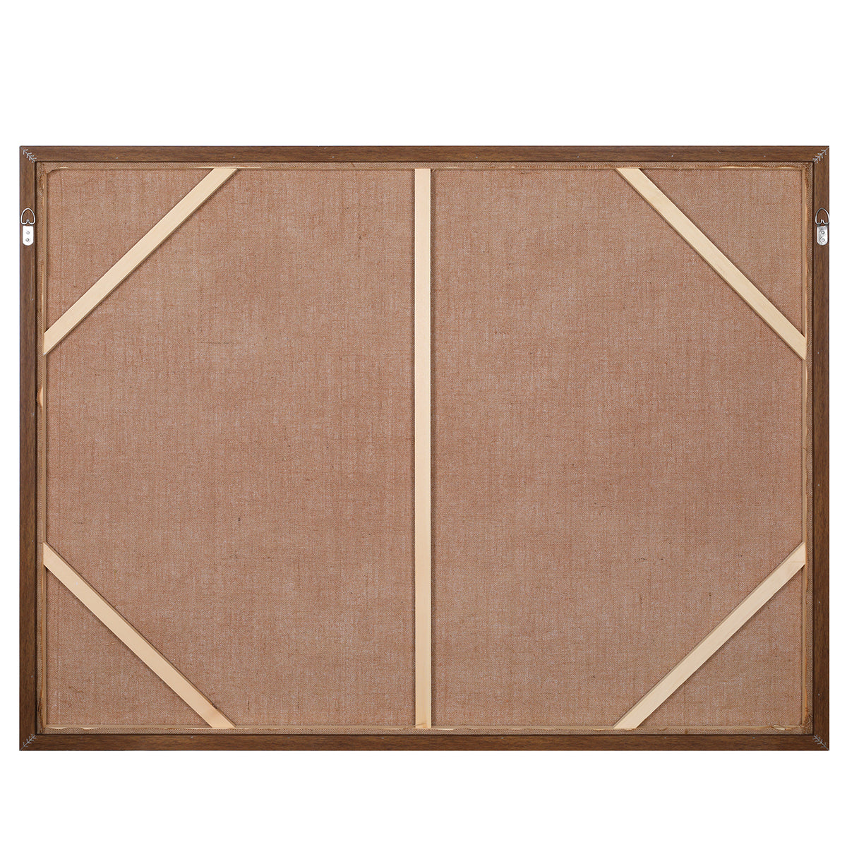 Solvei Textured Hessian Wall Art — 120x90cm