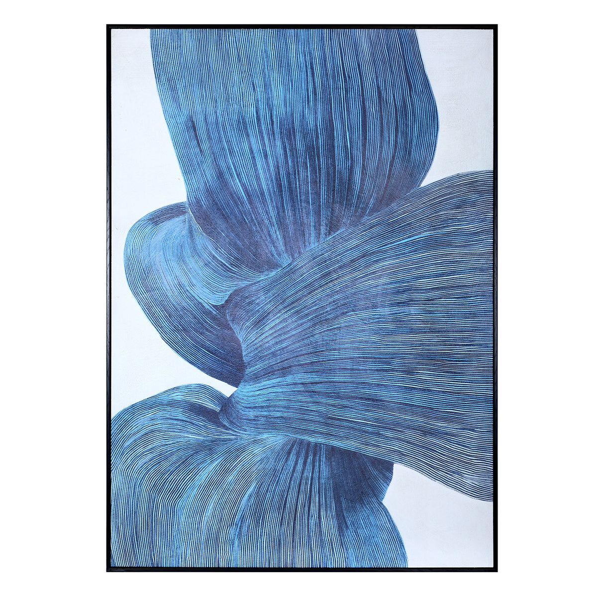 Indira Flow Framed Canvas — Form, 100x140cm