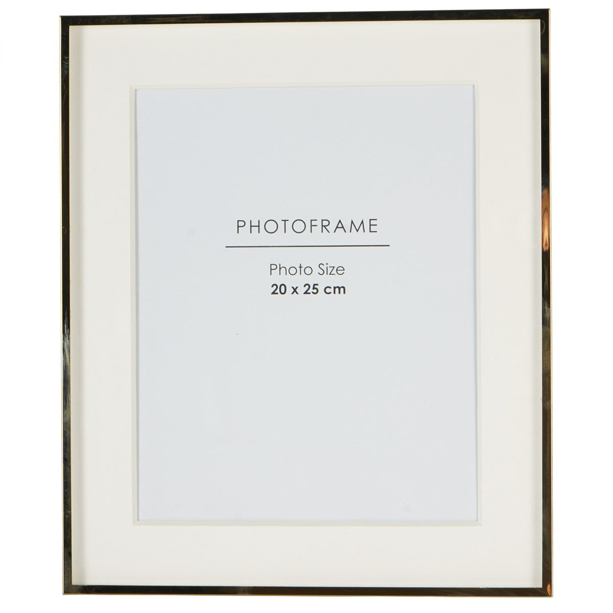 Belden Iron Gold Photo Frame — 20x25cm