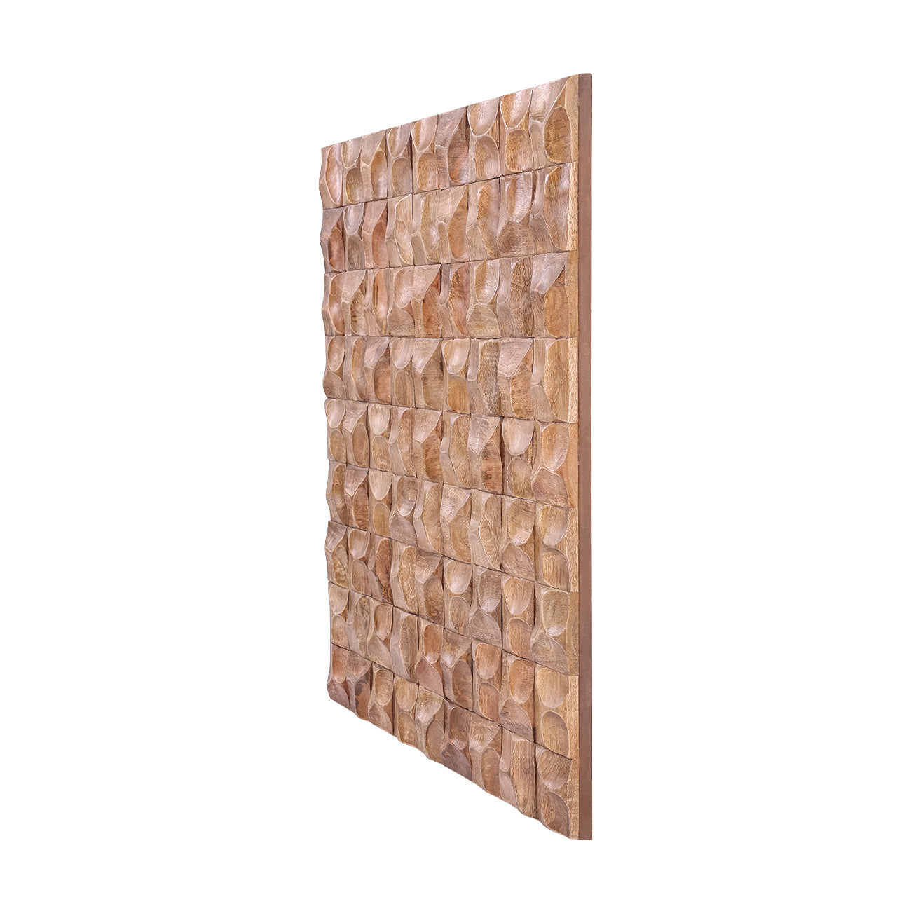 Ardea Carved Timber Wall Panel