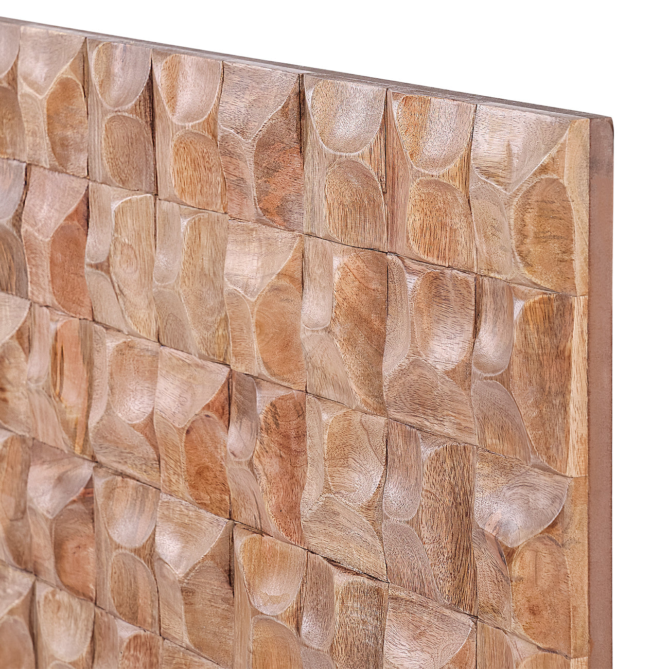 Ardea Carved Timber Wall Panel