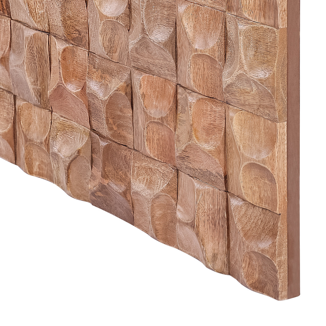 Ardea Carved Timber Wall Panel