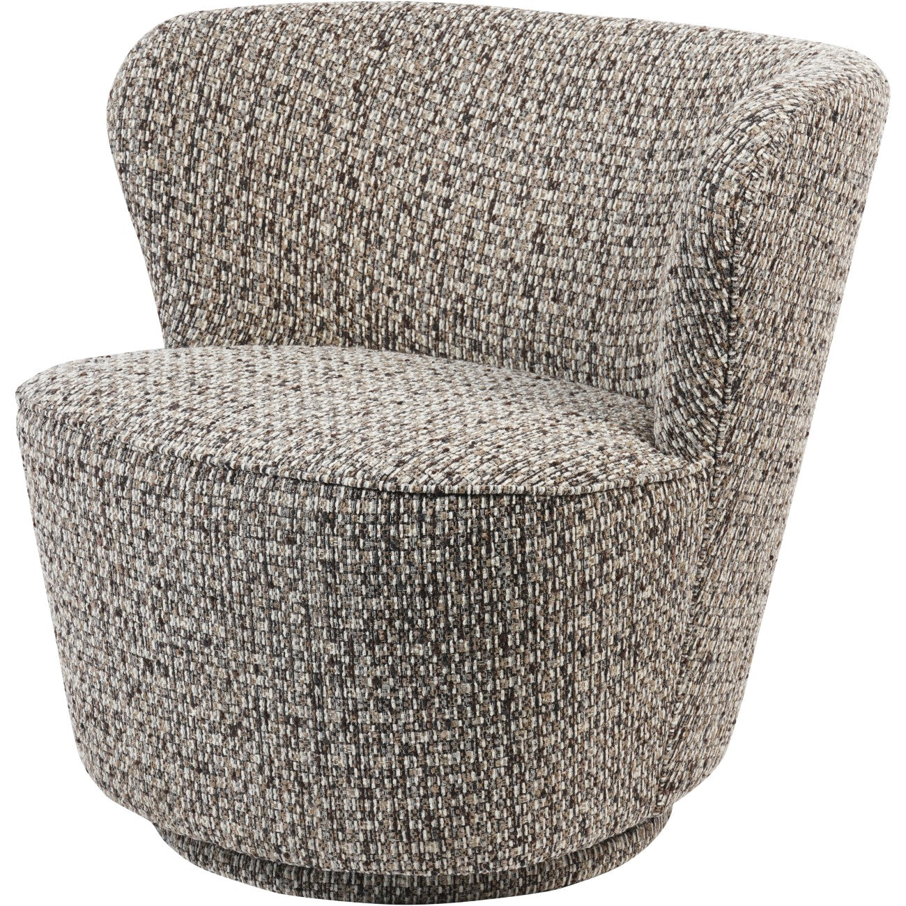Arden Swivel Armchair – Mocha Weave