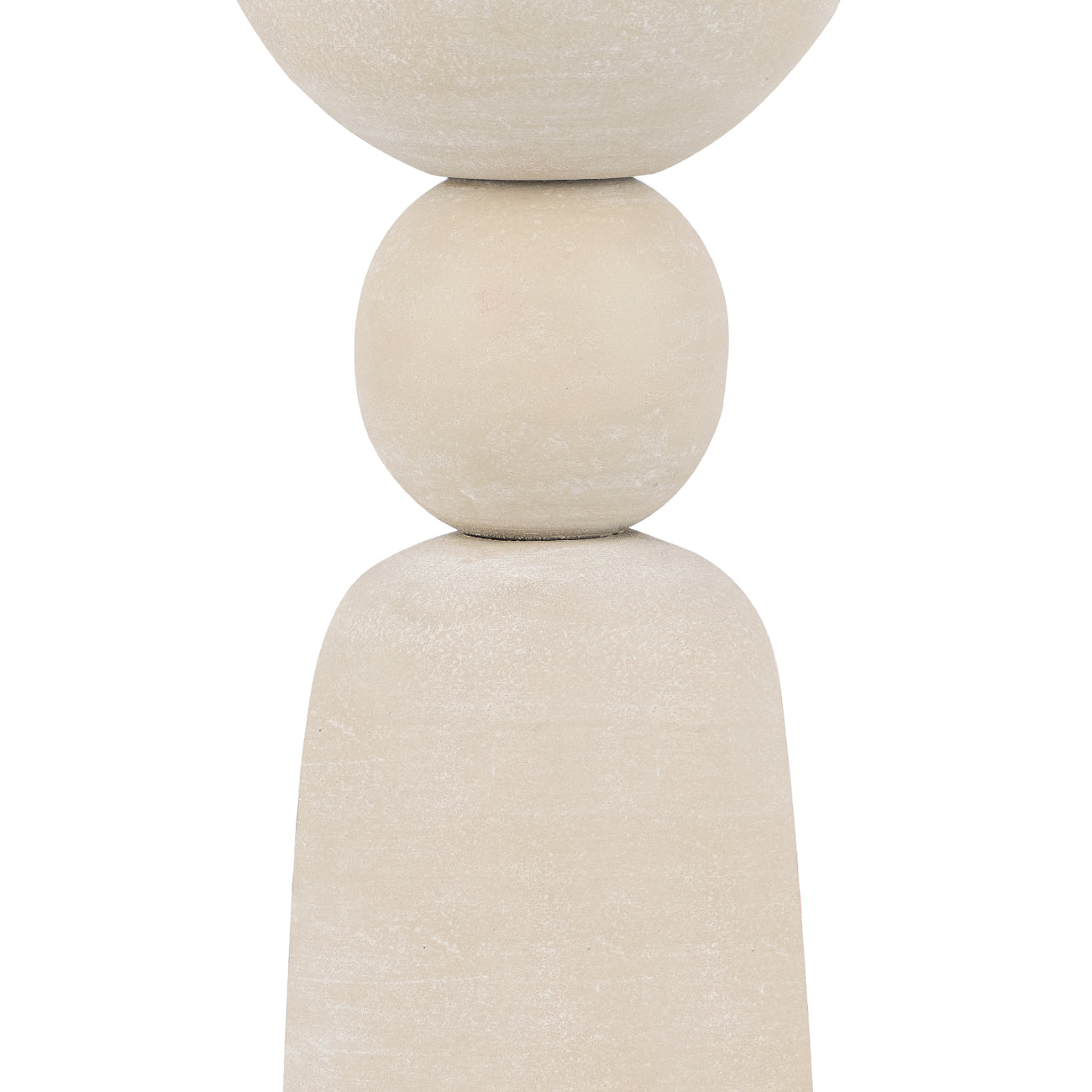 Atria Form Tall Sculpted Putty Pillar Holder – Large