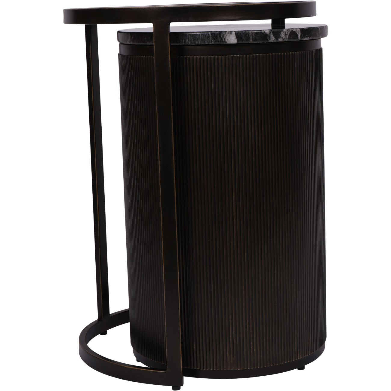 Aurelius Noir Nesting Table Duo