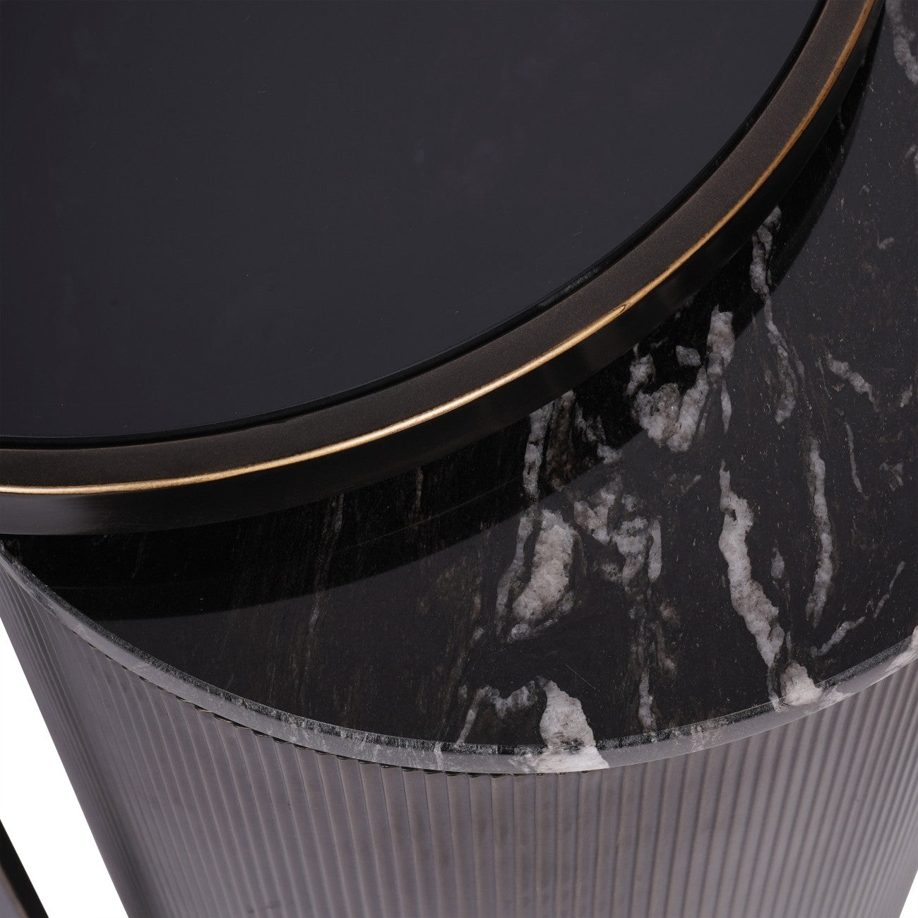 Aurelius Noir Nesting Table Duo