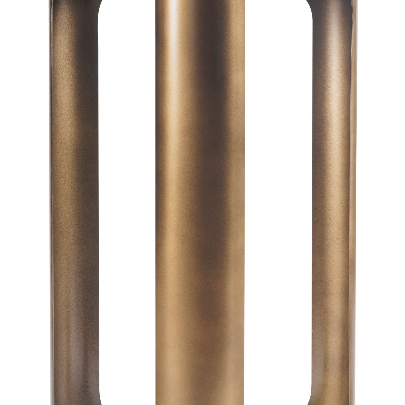 Aurora TriForm Smoked Glass Side Table