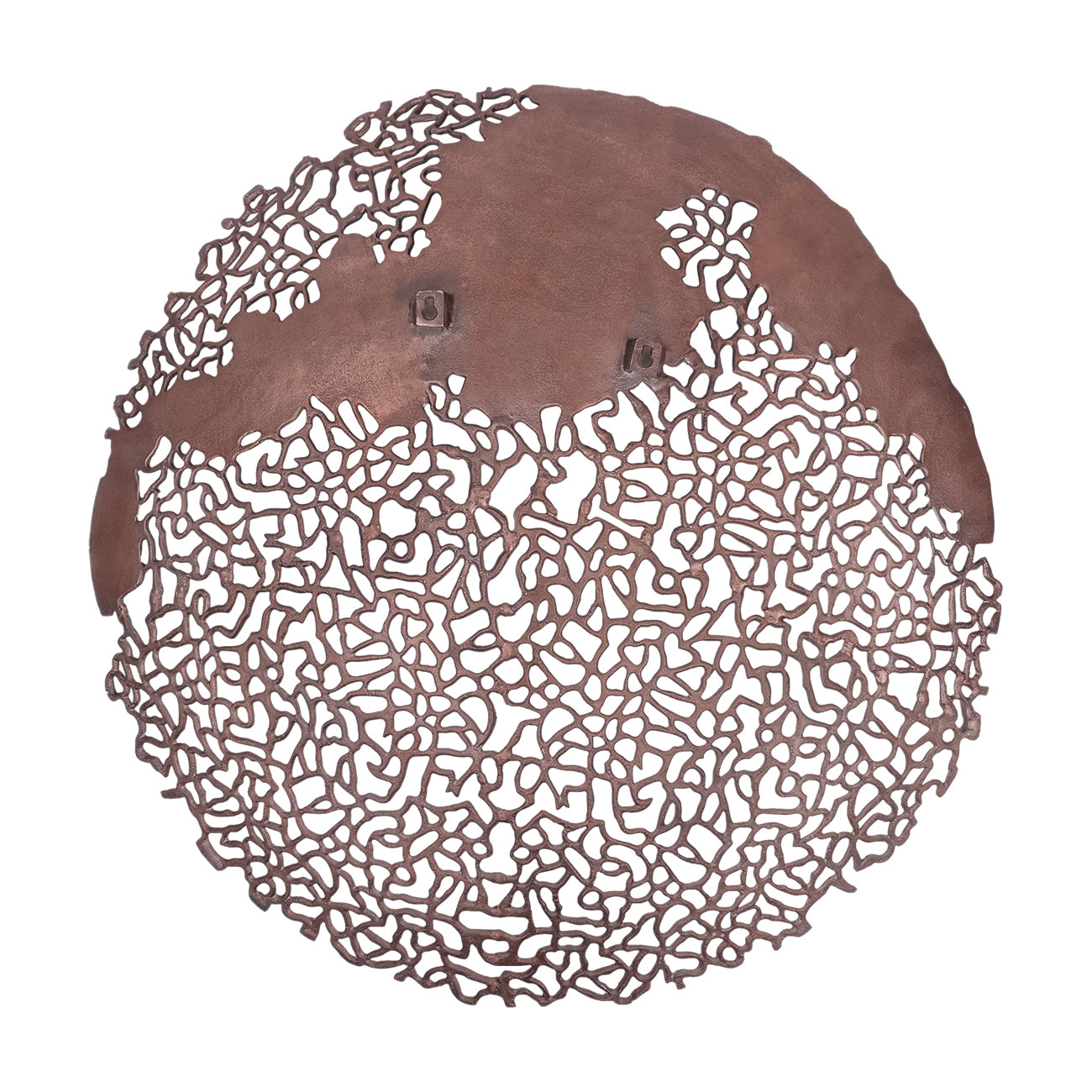 Coralline Veil Wall Sculpture | Raw Bronze