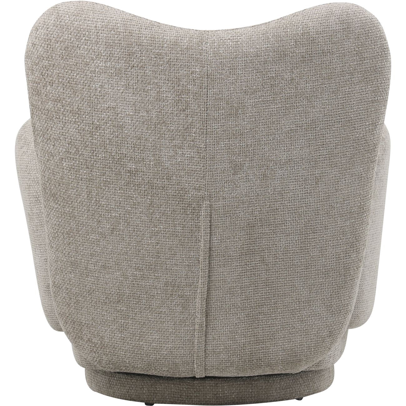 Elara Swivel Armchair – Soft Taupe