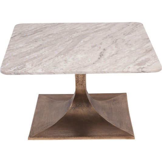 Eliano Square Marble Coffee Table – 70cm