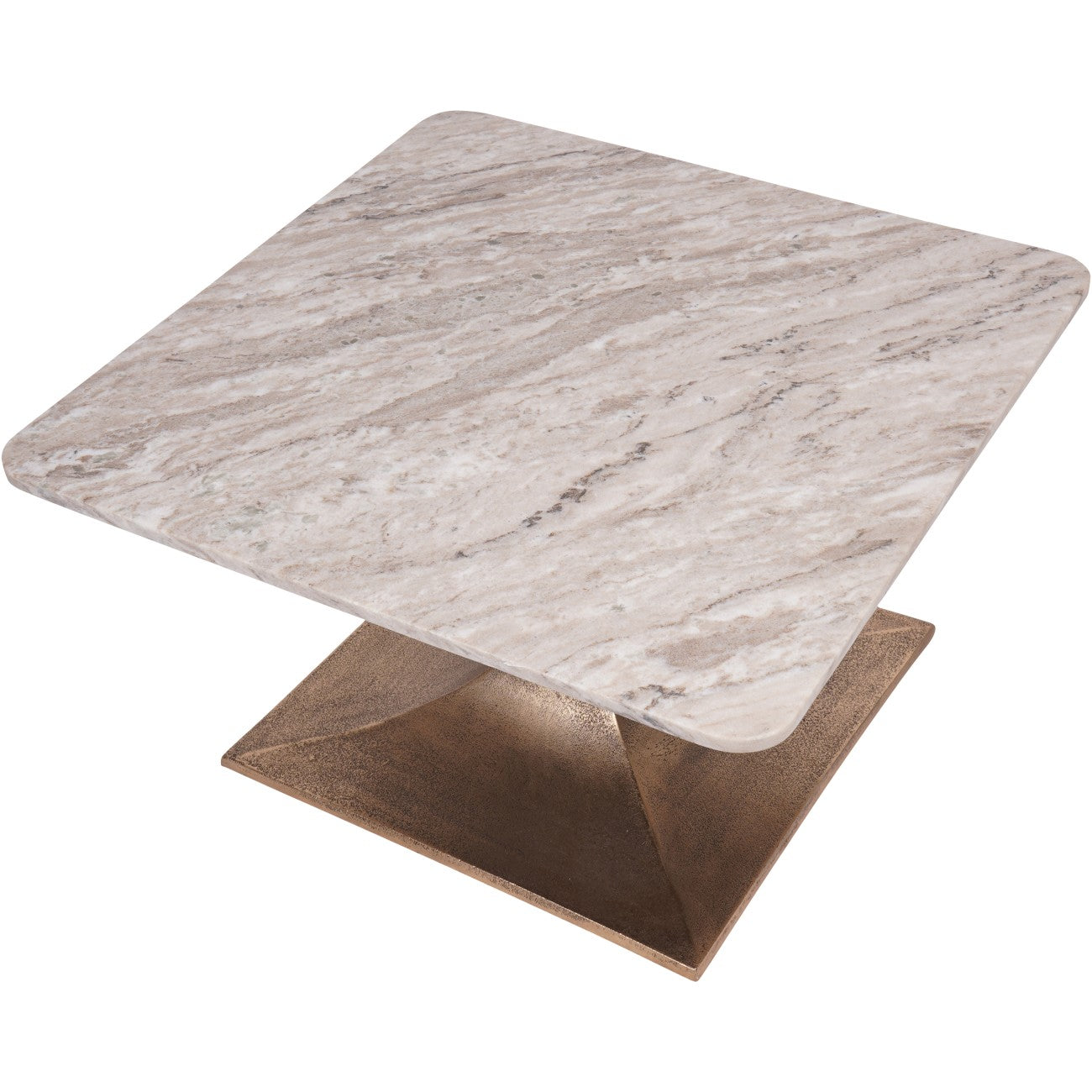 Eliano Square Marble Coffee Table – 70cm